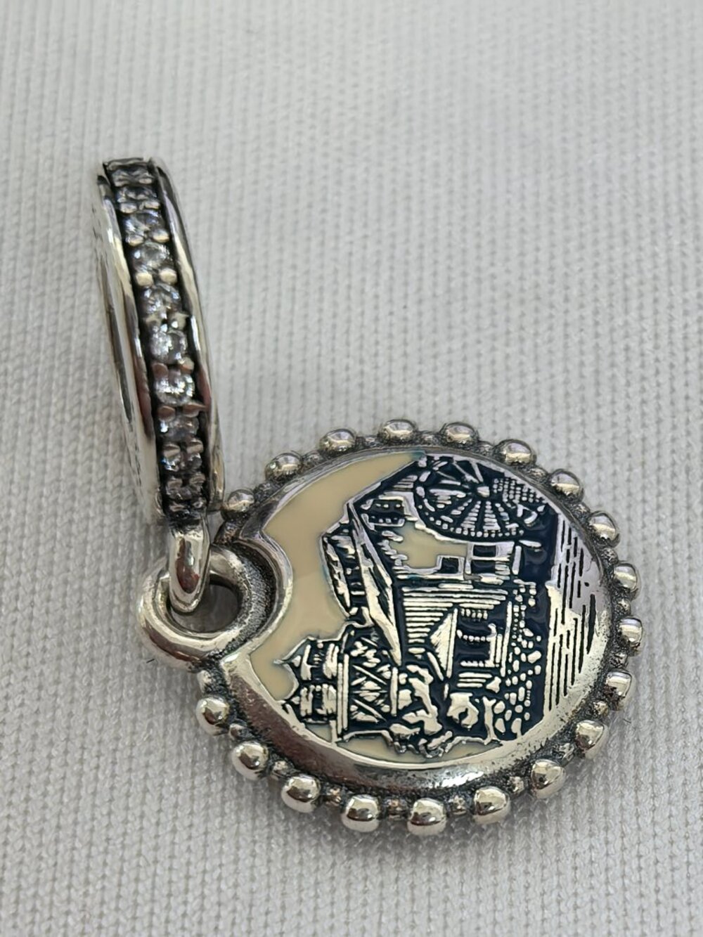 Pandora Disney Port Orleans Riverside Charm Pendant, S925 Silver Jewelry - Picture 3 of 4